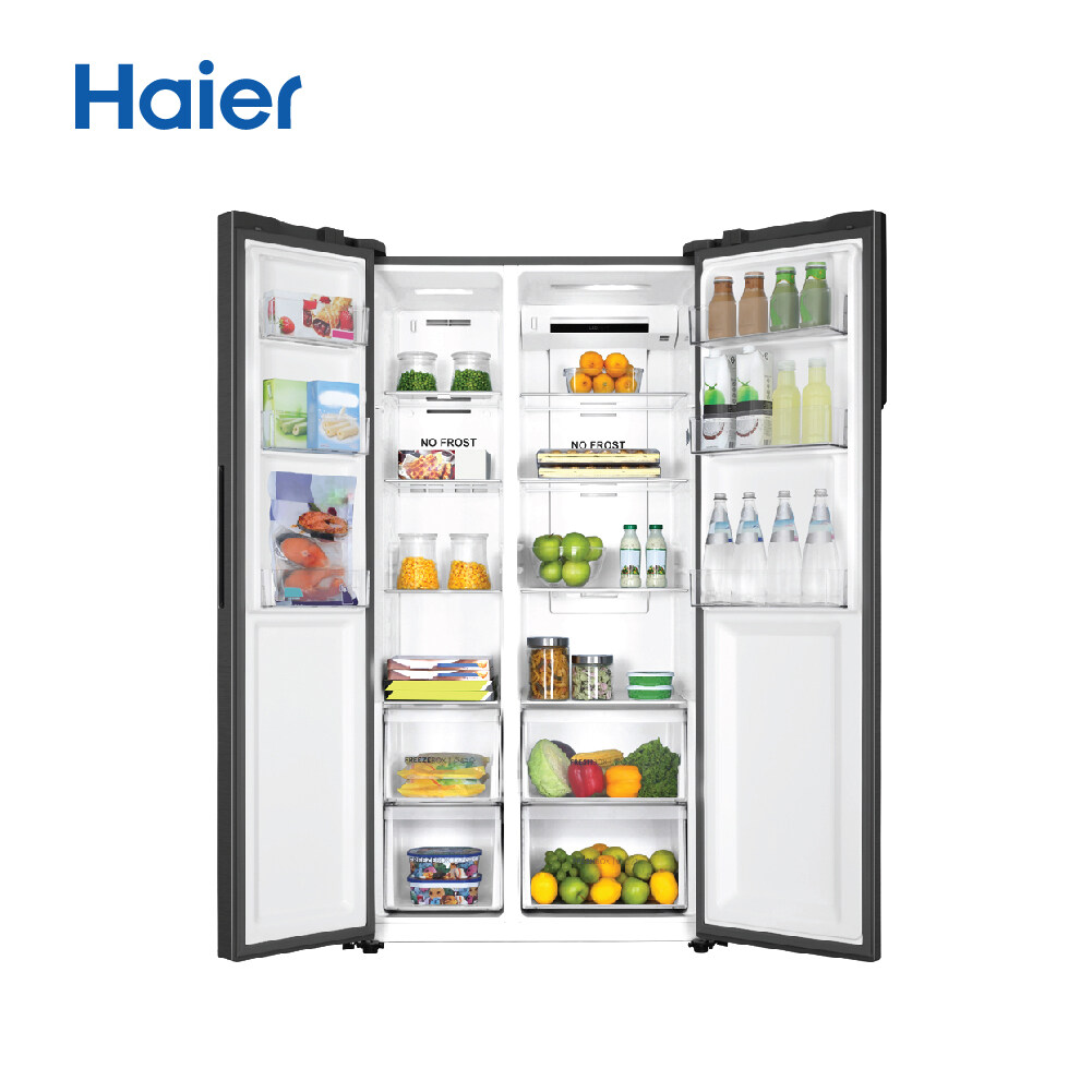 Haier ตู้เย็น Side by Side Dynamic Inverter ขนาด 19.7 คิว รุ่น HRF-SBS550