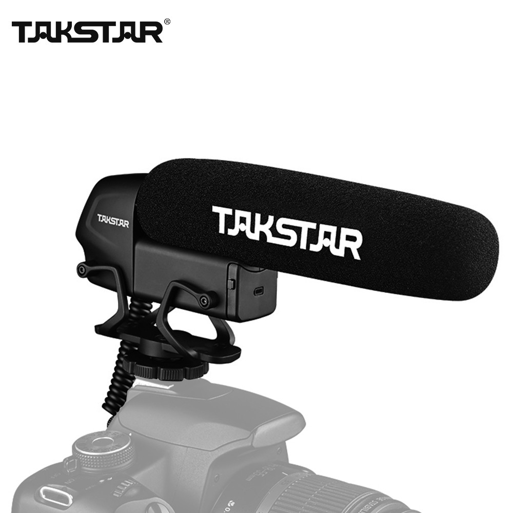 Bv Takstar Sgc - 600 On - Camera ไมโครโฟนบันทึกเสียง 3 . 5 มม .