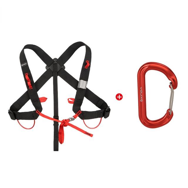 Rock Climbing Chest Harness Chest Shoulder Strap Replacement for Caving