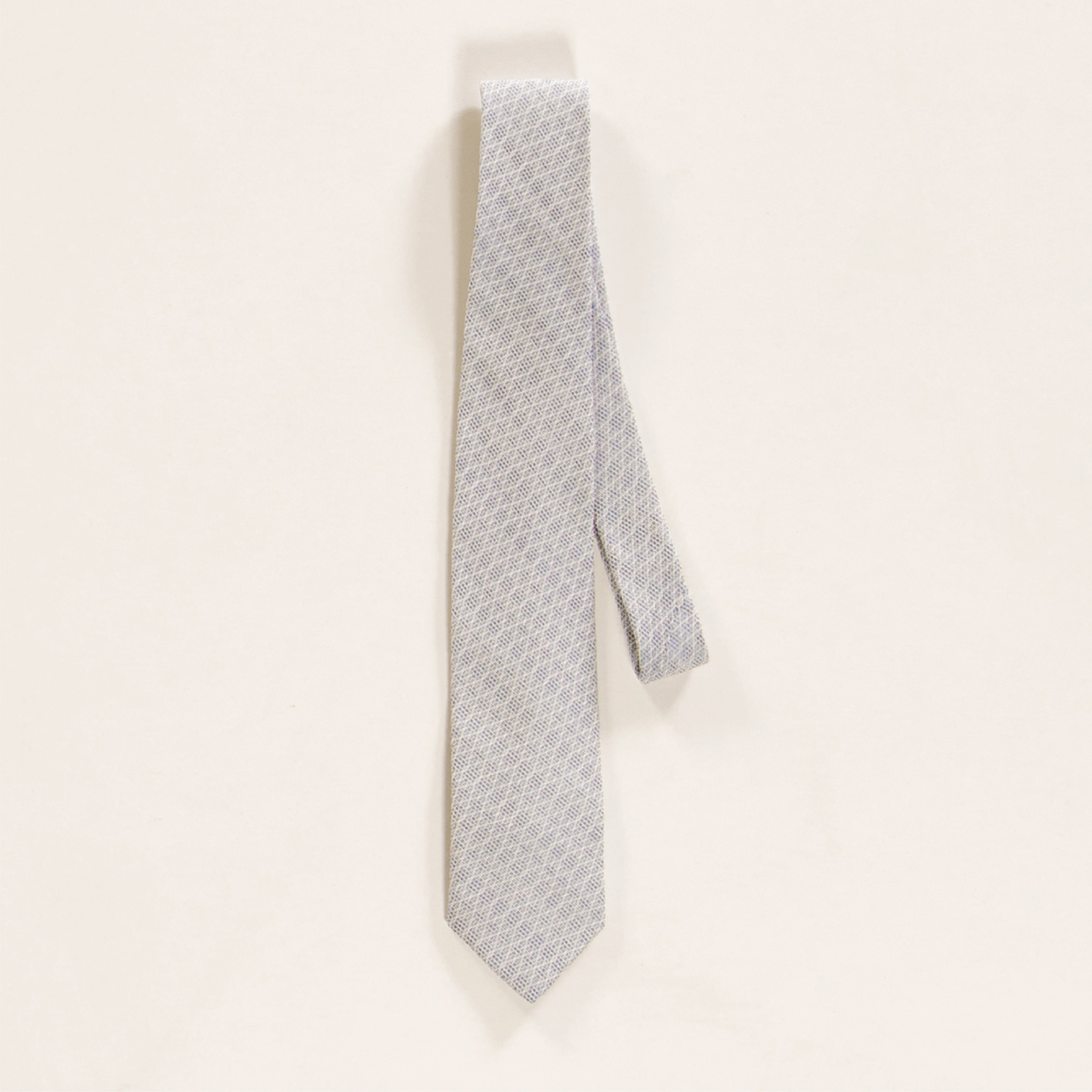 DoiTung Necktie - Gift set 2020 -Tiny Polygon Light Blue (7.6x150 cm.) ชุดของขวัญ เนคไท ดอยตุง