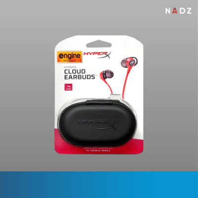 HYPERX : Headphones Cloud Earbuds Hx-Hsceb-Rd
