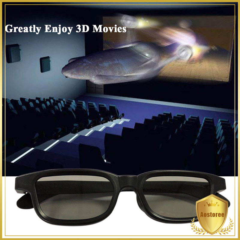 G90 แว่นตาสามมิติแบบพาสซีฟเลนส์โพลาไรซ์สำหรับโรงภาพยนตร์น้ำหนักเบาพกพาสำหรับการชมภาพยนตร์