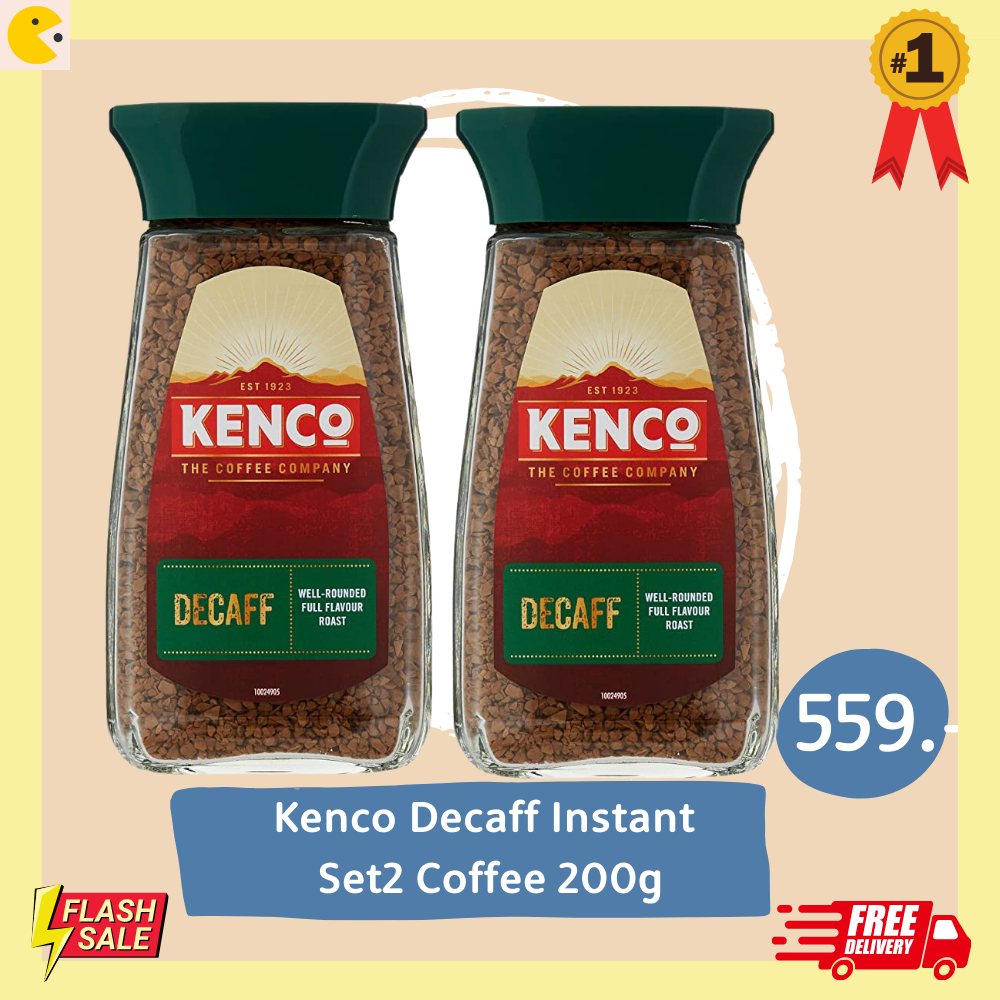 Kenco Decaff Instant Coffee 100g เคนโก้ ดีแคฟ กาแฟสำเร็จรูปไม่มีคาเฟอีน