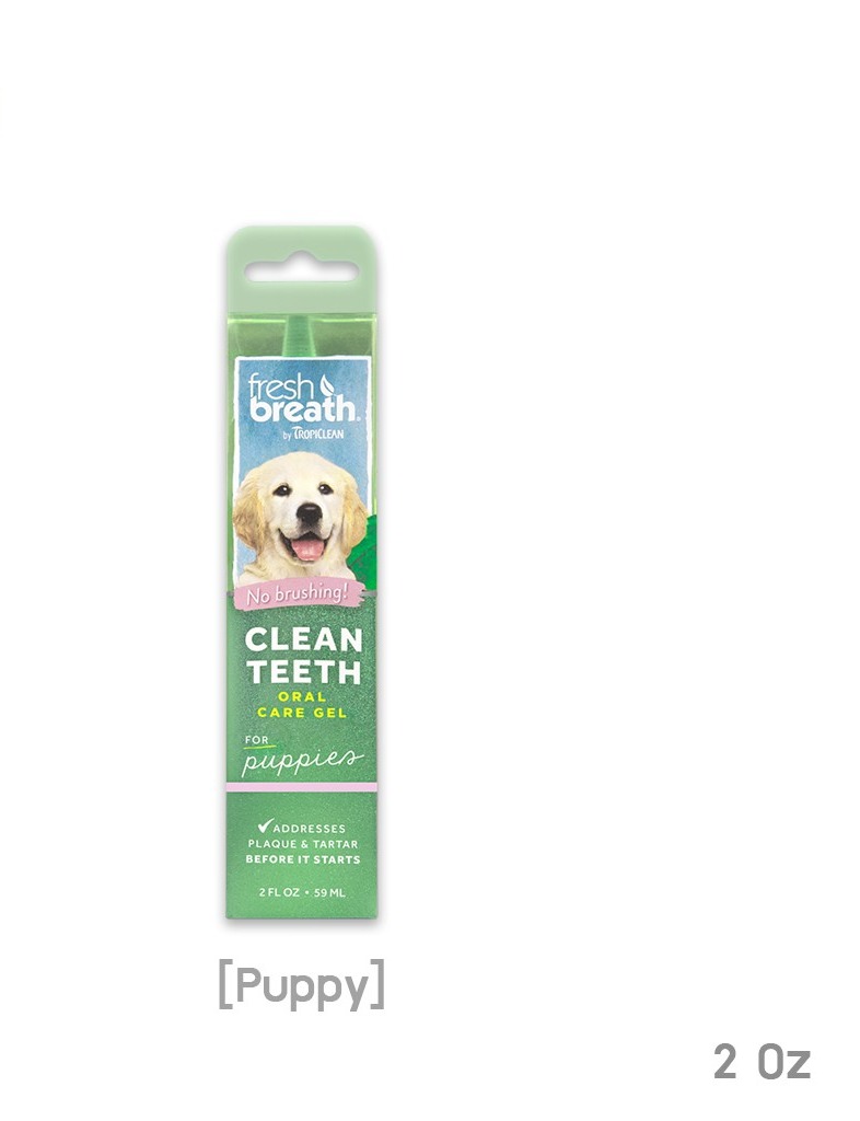 สินค้าน้องหมา!!!  Tropiclean Fresh Breath Gel 2 Oz.(Vanilla Mint) เจลทำความสะอาดฟัน   #อาหารหมา #ขนมหมา #อาหารสุนัข #สินค้าสุนัข