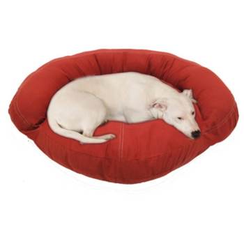 ข้อมูล New Brand เบาะนอนน้องหมาหนังเทียมทรงโซฟา - สีแดง พันทิป