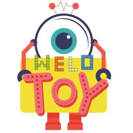 Welo toy - ของเล่น เซ็ตไข่เซอร์ไพรส์ ( สีเหลือง + สีเขียว + สีดำ + สีขาว + สีม่วง )  Surprise egg 5 Pcs.