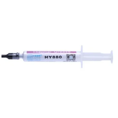 Halnziye (HY880) Thermal Grease Syringe Compound Paste 3g. พร้อมทีปาดซิริโคน