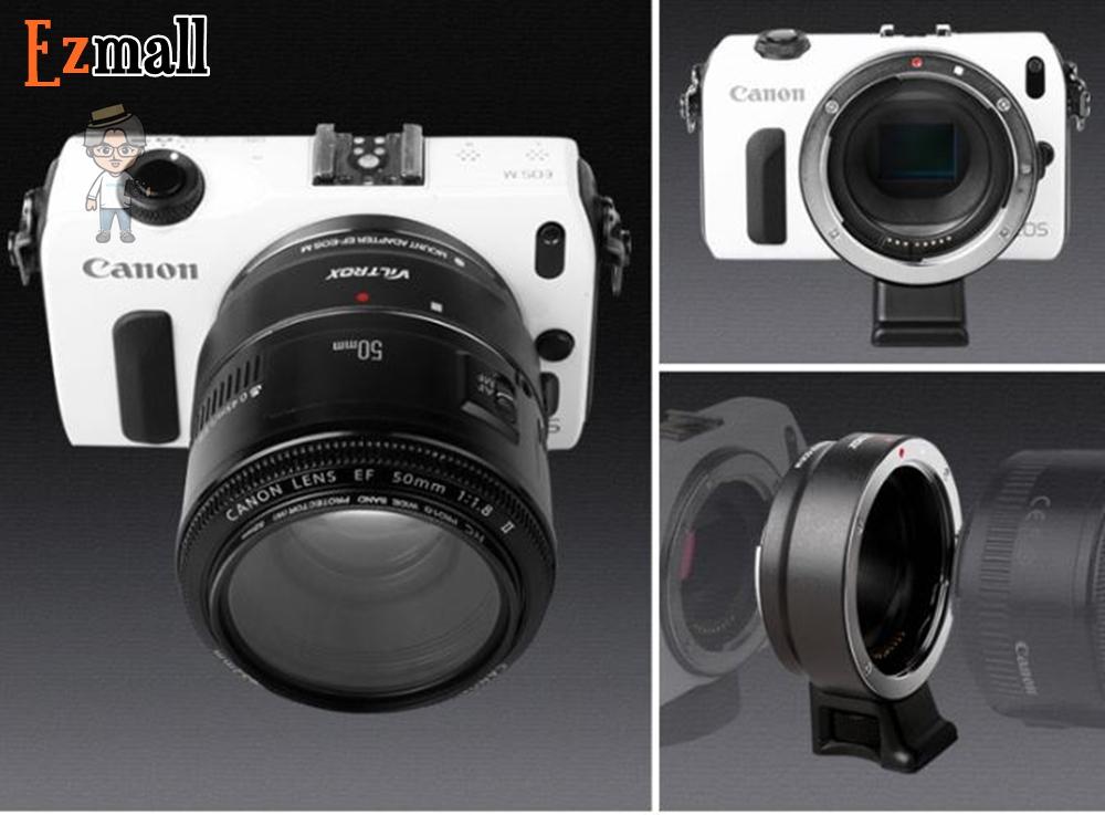 VILTROX EFEOS M ตัวแปลงเลนส์ EF/EFS ของ Canon DSLR ให้ใช้งานได้กับเ