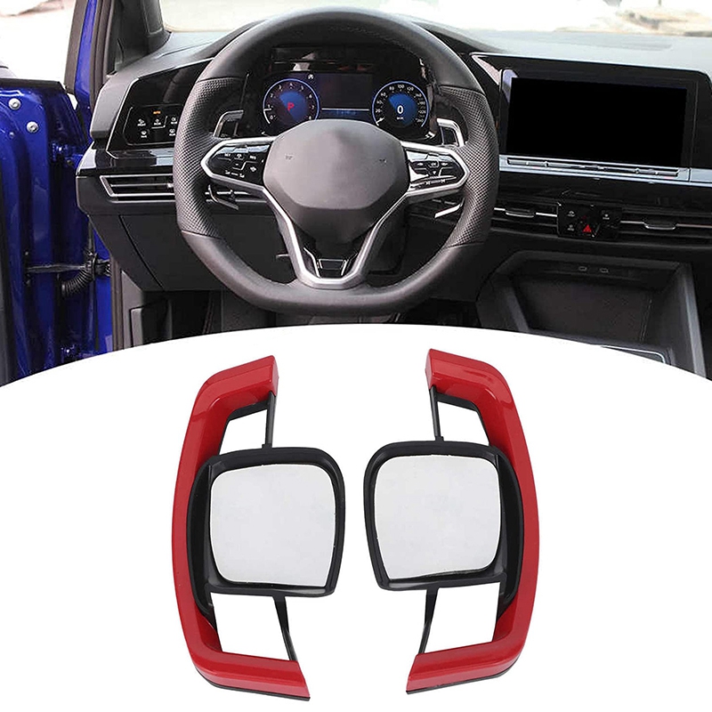 Pair Steering Wheel Paddle Shifter Extension Blade Fit for Golf MK8 GTD/GLI/R 2020+ Shift Extension Car Accessories