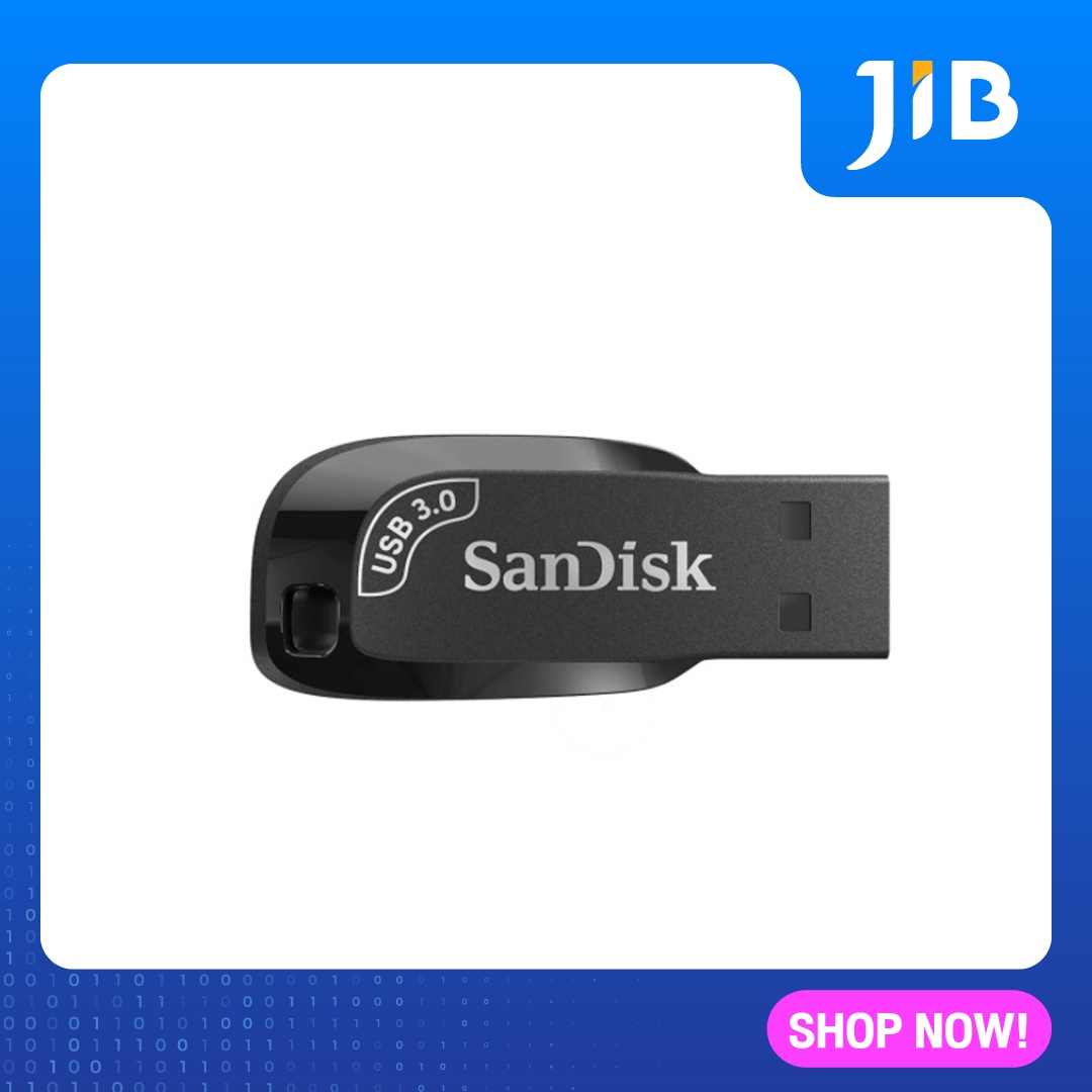 32 GB FLASH DRIVE (แฟลชไดร์ฟ) SANDISK ULTRA SHIFT USB 3.0 (SDCZ410-032G-G46)