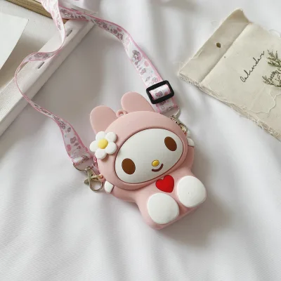 smartingbaby Children Cute Cartoon Kitty Cross-body Handbag Fashion Girls Messenger Bag