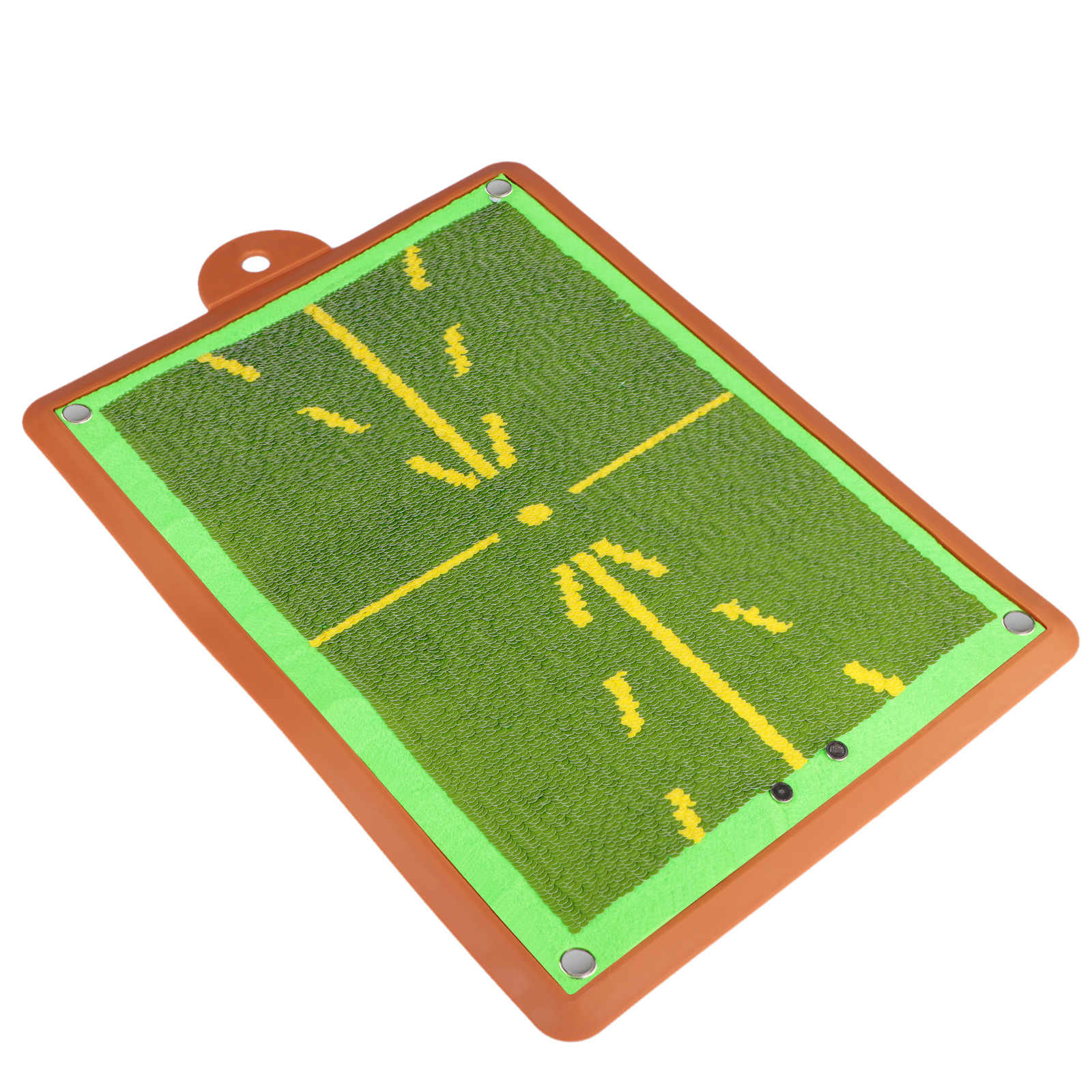 FED【COD】Golf swing track mat Golf swing practice mat Strike mark direction detection