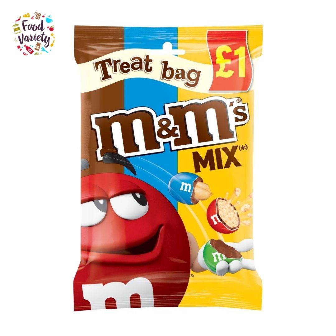 M&M's Mix Treat Bags 80g เอ็ม แอน เอ็ม รวมรส แบบถุง 80กรัม