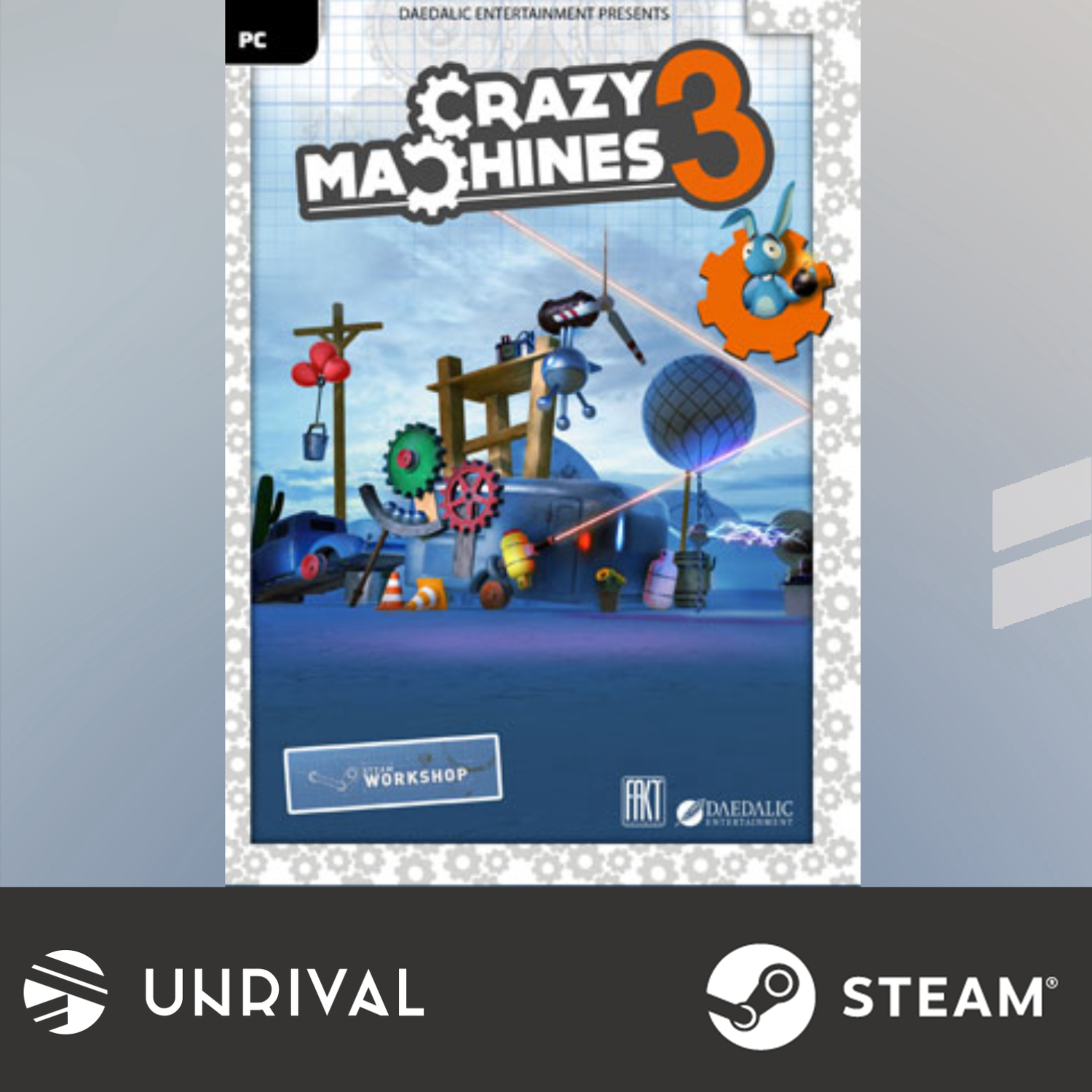 [Hot Sale] Crazy Machines 3 PC Digital Download Game (Single Player) - Unrival