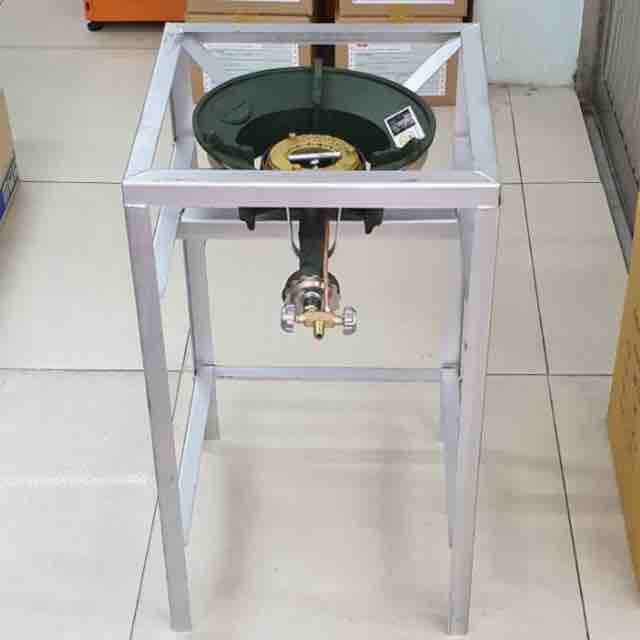 ?? ส่งด่วน Kerry ฟรี ?? หัวเตาแม่ค้า หัวเร่ง KB5 พร้อมขาเหลี่ยมสูง ขนาด 70x40x40 ซม.gmax