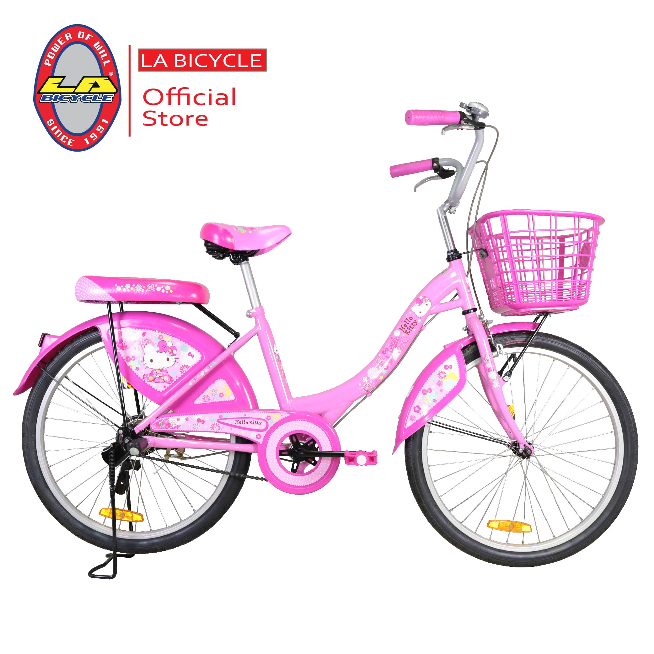 จักรยาน  รุ่น HELLO KITTY 24”  PINK FLOWER