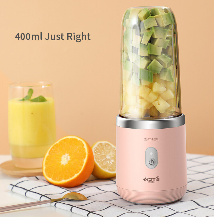 Deerma DEM NU05 Portable Juicer Blender เครื่องปั่นผลไม้แบบน้ำหนักเบา