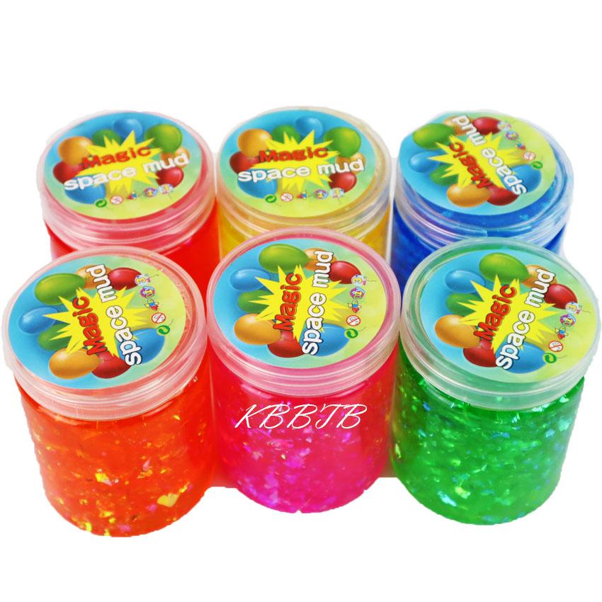 patipan toy  ของเล่น สไลม สไลมกากเพชร Slime Majic Hands  มี 6 สีให้เล่น