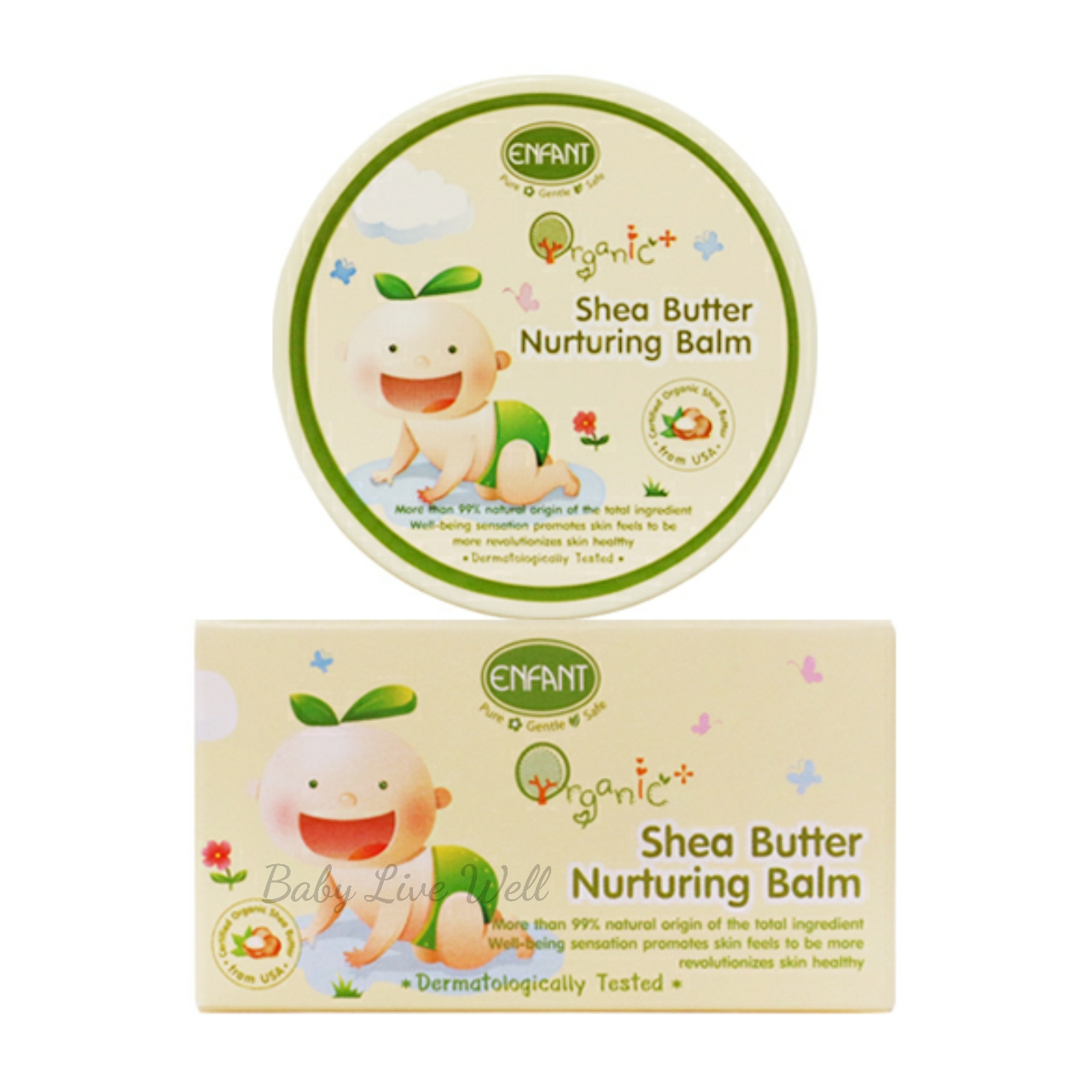 อองฟองต์ ออแกนิค พลัส เชีย บัตเตอร์ แนรทูริ่ง บาล์ม - Enfant Organic Plus Shea Butter Nurturing Balm