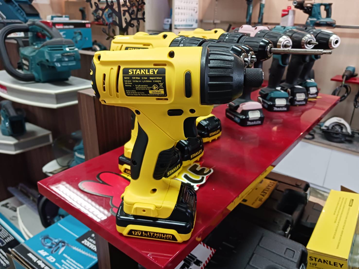 Stanley Cordless Drill model SCI12 (ONLY) สว่านไขควงไร้สาย 12 โวลล์ ...