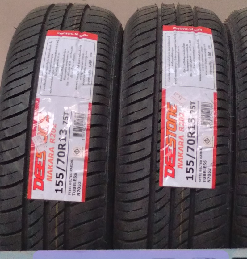 ยางรถยนต์ ขอบ 12 DEESTONE 15570R12 รุ่น R202 ปี 2023 จำนวน 1 เส้น ...