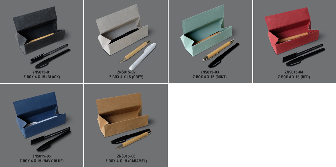 Labrador Z Box 4*15 / กล่องดินสอ (ZNS015) สี Grey สี Grey