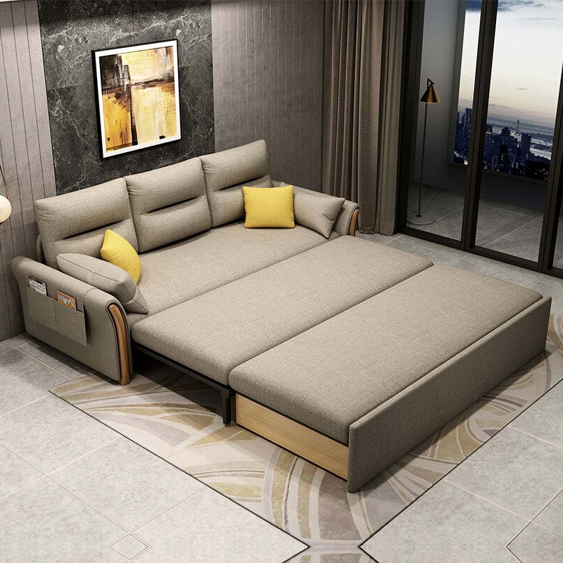 【VC Bed】Sofa apartment multifunctional fabric sofa dualpurpose