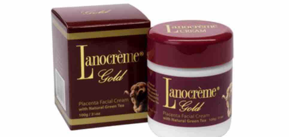 ครีมรกแกะ Lanocreme Gold (ของแท้100%) Placenta Facial Cream ขนาด 100 กรัม (พร้อมส่ง)