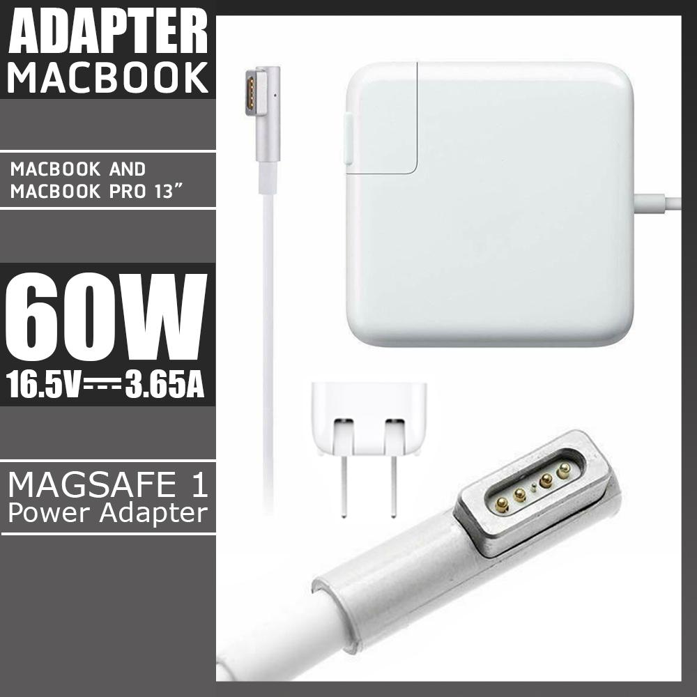 Adapter MagSafe 1 60W Power Adapter Charger For Apple Macbook Pro MagSafe 1 13  A1181 A1185