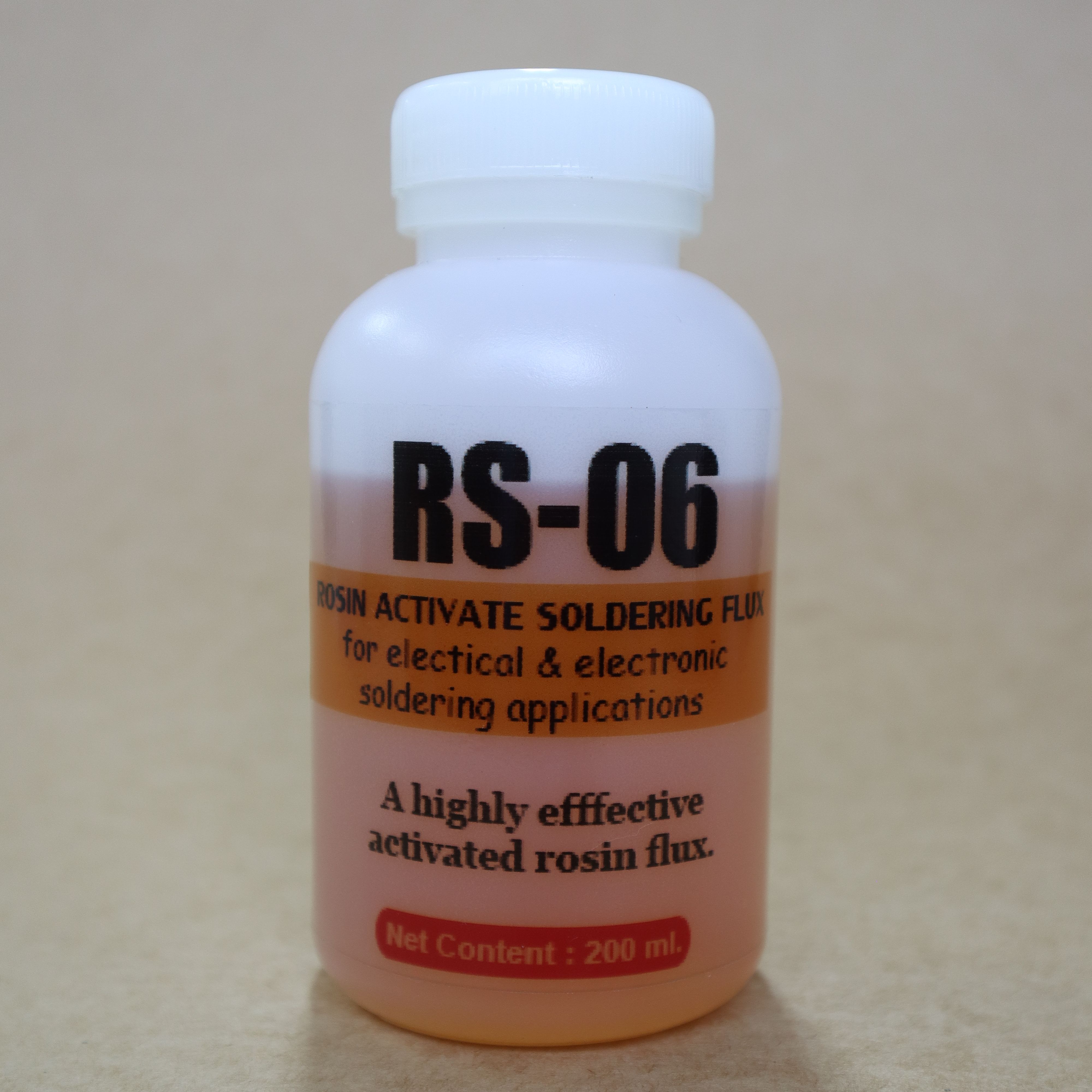 RMA200 200ML RMA SOLDER FLUX BOTTLE ROSIN MILDLY ACTIVATED CHEMTOOLS CT-RMA200