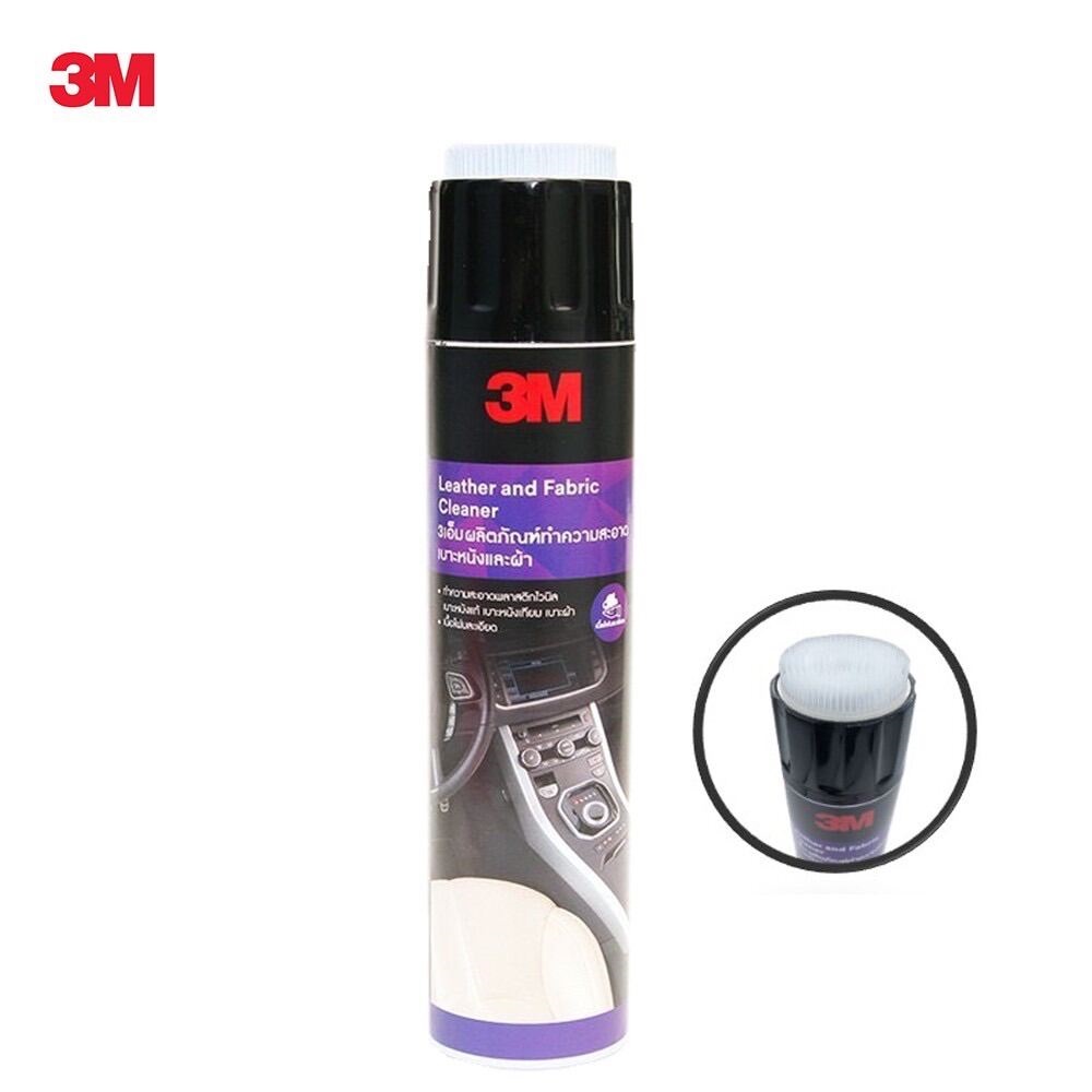 3M Leather and Fabric Cleaner 3เอ็ม ผลิตภัณฑ์ทำความสะอาดเบาะหนังและผ้า