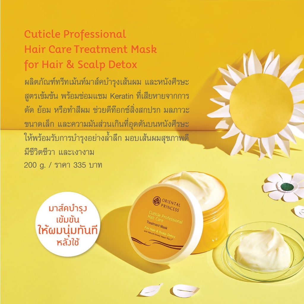 ๑ Cuticle Hair Treatment for Scalp Detox 125 ml. Lazada.co.th