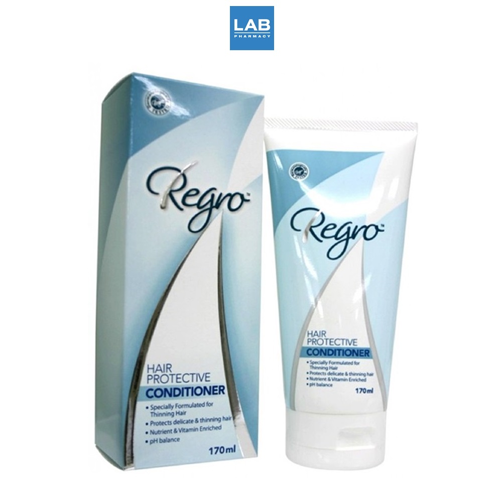 Regro Hair Protective Conditioner 170 ml. - รีโกร แฮร์ โพรเทคทีฟ ครีมนวดสูตรสำหรับผู้มีปัญหาผมบางและขาดหลุดร่วงง่าย