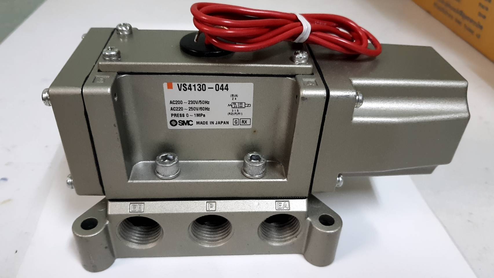 SMC VS4130044 Solenoid Valve 5/2 Port 1/2" AC220V Lazada.co.th