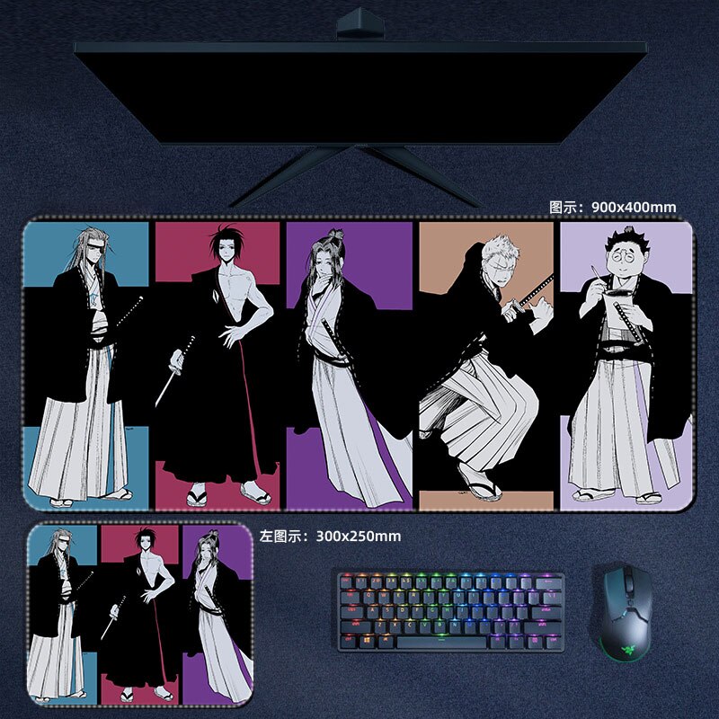 Anime Hells Paradise Mouse Pads Jigoku Raku Gabimaru Sagiri Choubei Touma  Xxl Mousepad Manga Computer Pad Acessórios Desk Mats - AliExpress