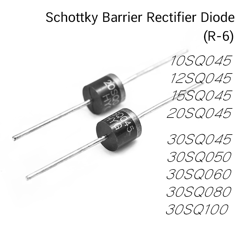 ไดโอด R6 Schottky Diode 10SQ045 12SQ045 15SQ045 20SQ045 30SQ045