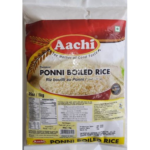 AACHI Ponni boiled rice 1kg