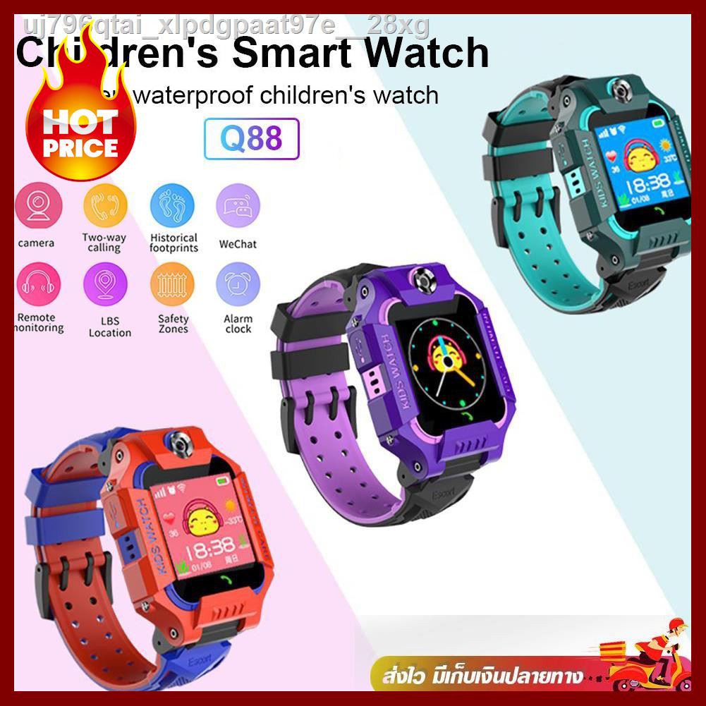?มีของพร้อมส่ง?ลดราคา?☋♦[เนนูภาษาไทย] นาฬิกาไอโมเด็ก Z6 นาฬิกาเด็ก Q12 Q88 กันเด็กหายเด็กดูสมาร์ทโฟนจอหน้าจอ SOS + L