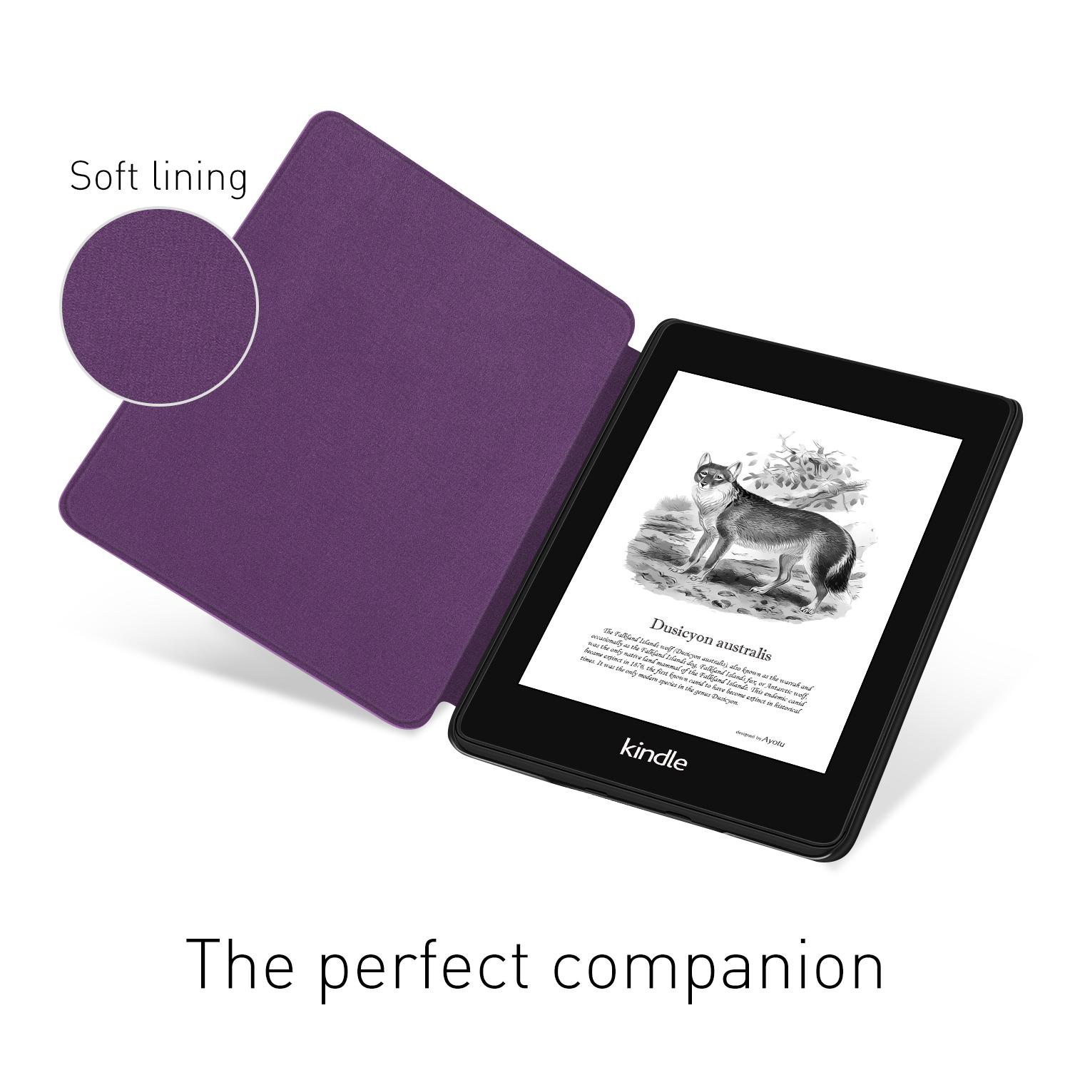 Ayotu Case for Kindle Paperwhite 2018 Thinnest&Lightest Smart Cover