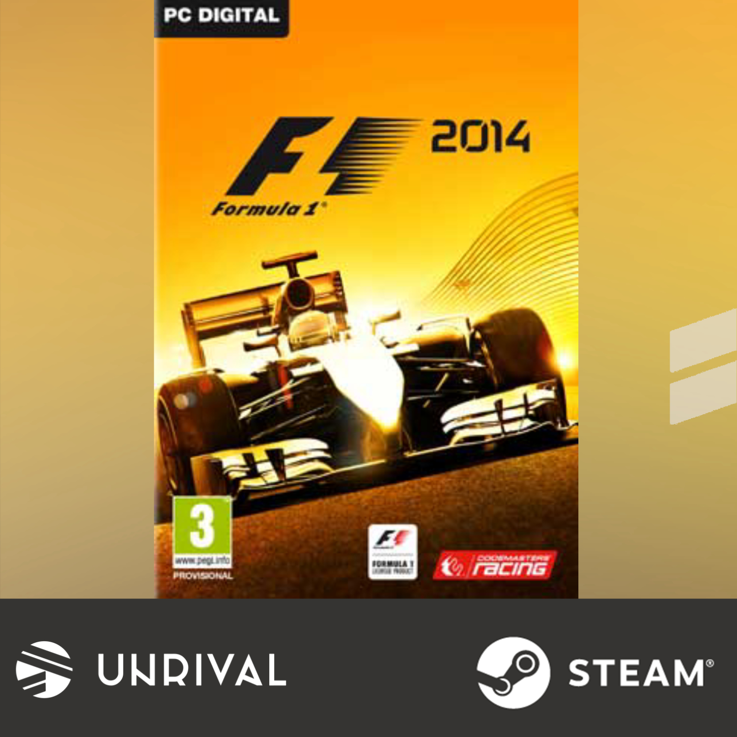 F1 2014 PC Digital Download Game (Multiplayer) - Unrival