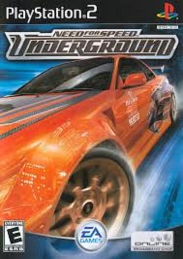 แผ่นเกมส์ Ps2 Need For Speed Underground