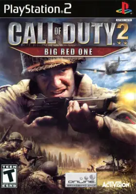 แผ่นเกมส์ Ps2 Call Of Duty 2 : Big Red One