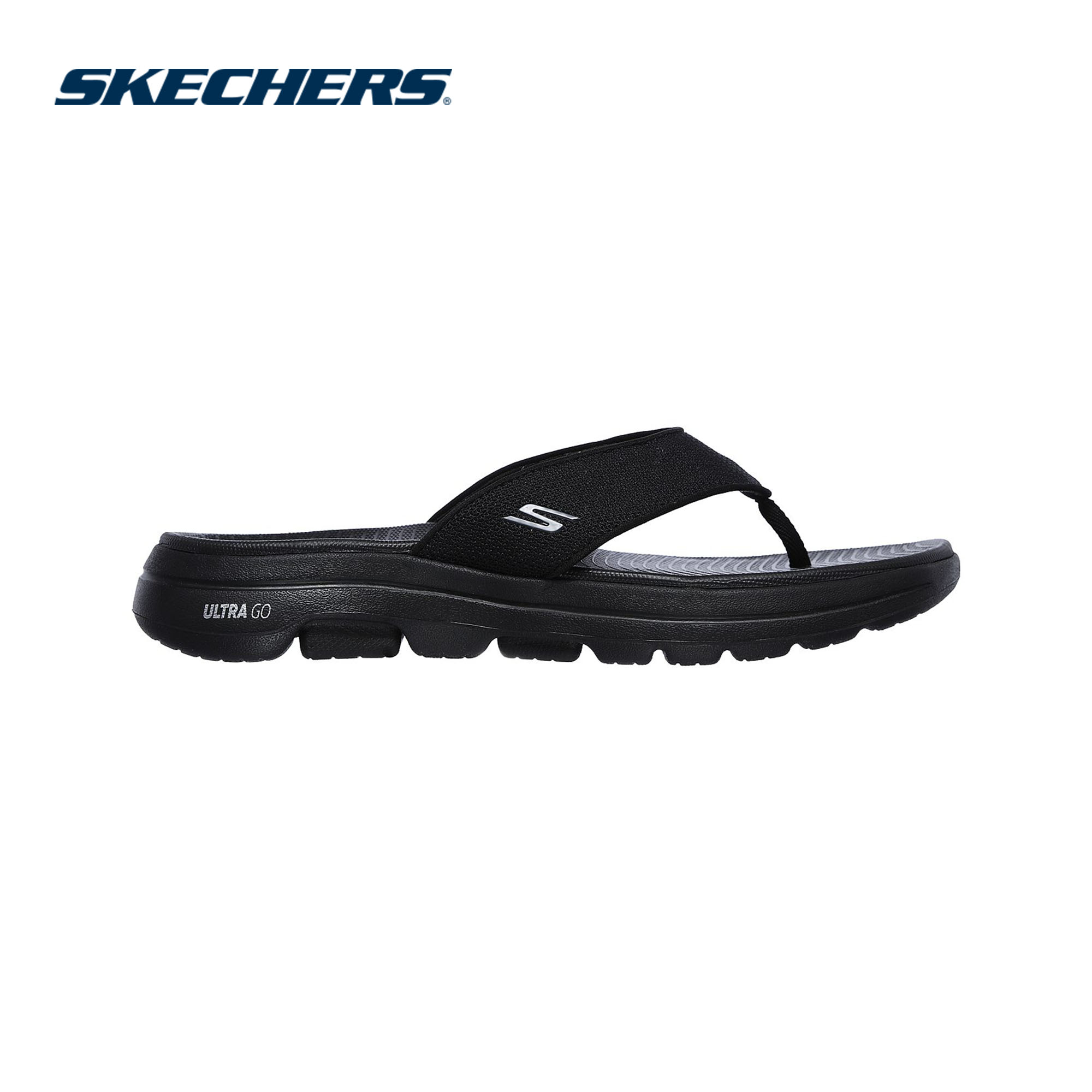 Skechers สเก็ตเชอร์ส รองเท้าแตะ ผู้ชาย GOwalk 5 On-The-Go Sandals Shoes - 229009-BBK