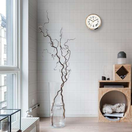 KING TIME นาฬิกาแขวนทรงกลม ขนาด 8 นิ้ว รุ่น BL-WC 68