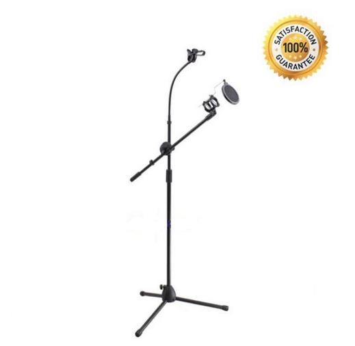 ขาตั้งไมโครโฟน แบบตั้งพื้น( ไม่รวมไมค์) และ ขาตั้ง SmartPhone ขาตั้งมือถือ 2 in 1 Microphone Tripod Stands ขาตั้งไมค์คาราโอเกะ karaoke Stands, SmartPhone Holder, Microphone Holder