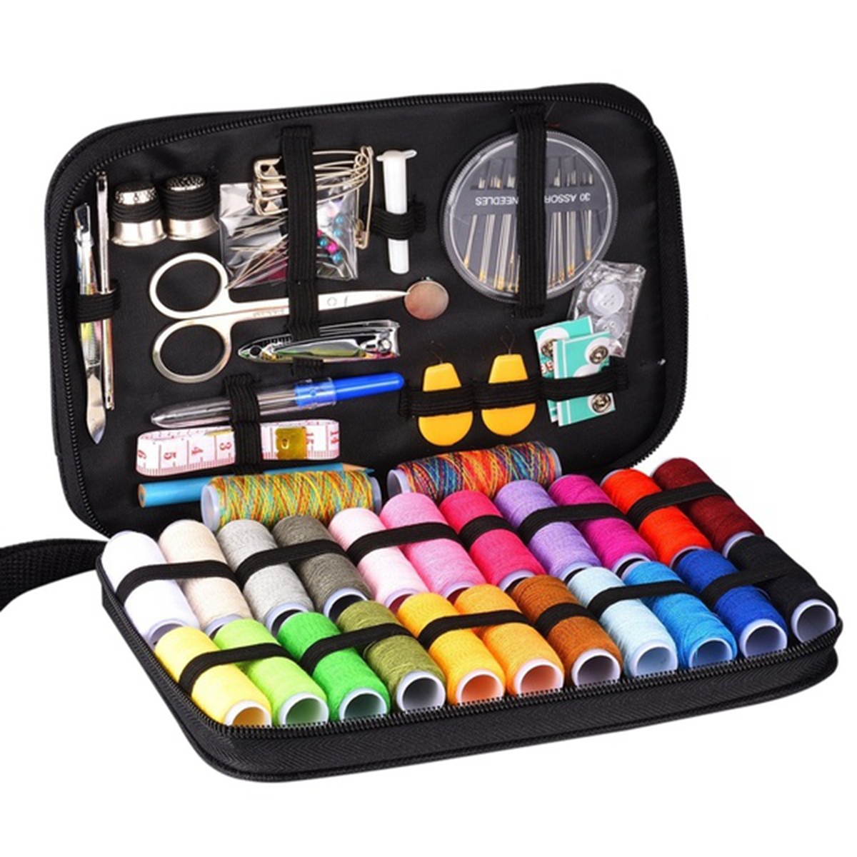 DFDSF Multifuntion Knitting Needles Handcraft DIY Thread Stitching Kit Quilting Tool Sewing Box Set Embroidery