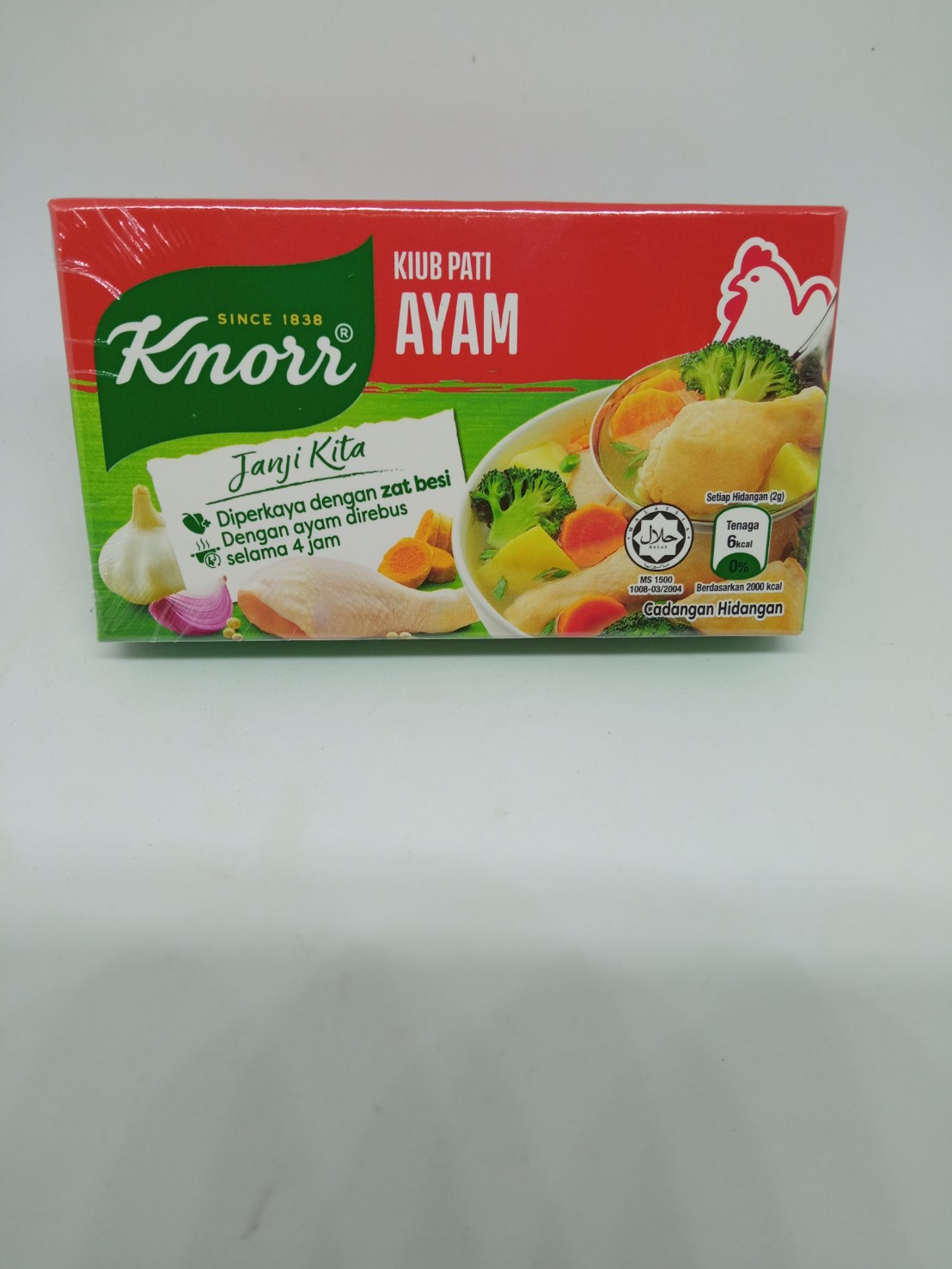 ซุปไก่และปลาก้อน คนอร์ Knorr Stock Cube (Chicken/anchovies ) Product of