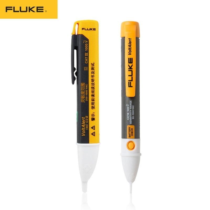Original FLUKE 1AC-C2II / 2AC-C2 Volt Alert Sensor Non-Contact Voltage Detector Ac Tester Stick Electrical Detector Pen