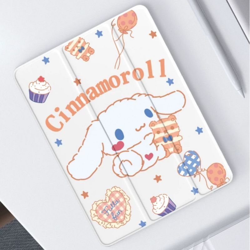 เคสฝาพับ เคสไอแพด cinnamonroll ipad case ชินนาม่อน cinnamon Lazada.co.th