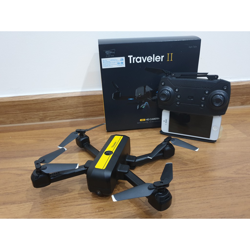 (ของแท้) จำนวน 1 ชิ้น โดรนบินดี ราคาพิเศษ Drone Traveler II กล้อง 4K HD Camera และโดรน TY-T18 (มีใบอนุญาตให้ค้า)